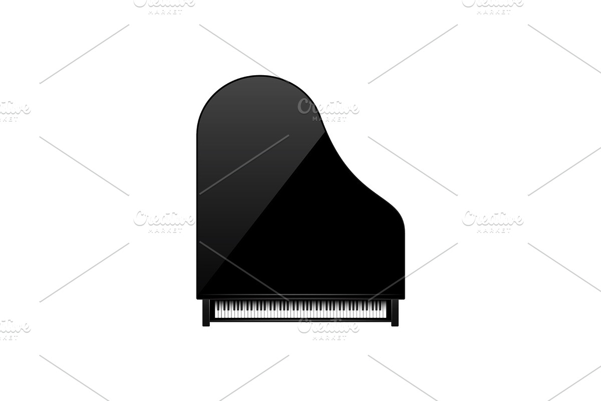 Vector illustration. Musical background. Piano key, keyboard. Melody. Instrument., a Texture Graphic by 32pixels