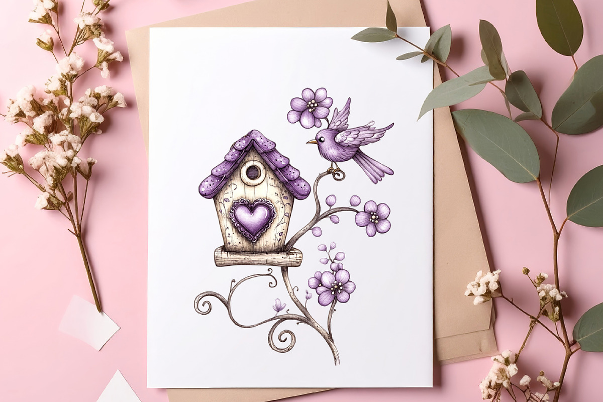 Whimsical Spring Clipart, an Illustration by SinaCreation (Photo 5 of 9)