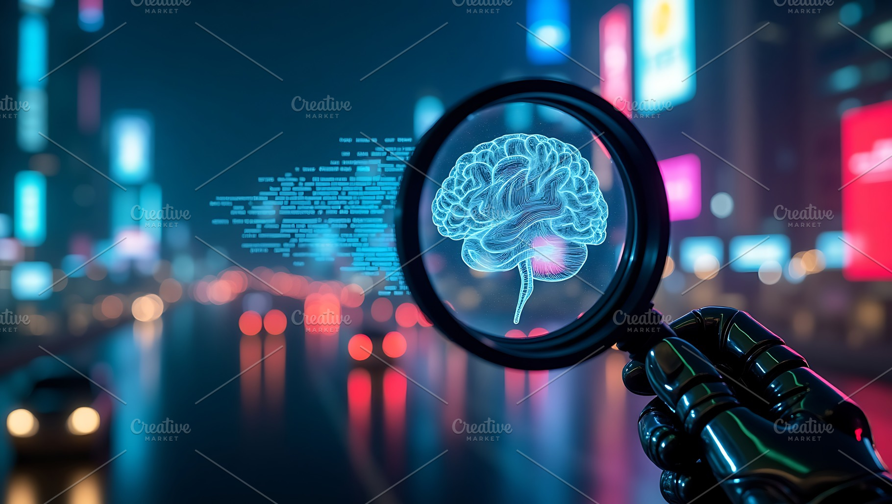 Artificial intelligence brain, a Technology Photo by Artonix