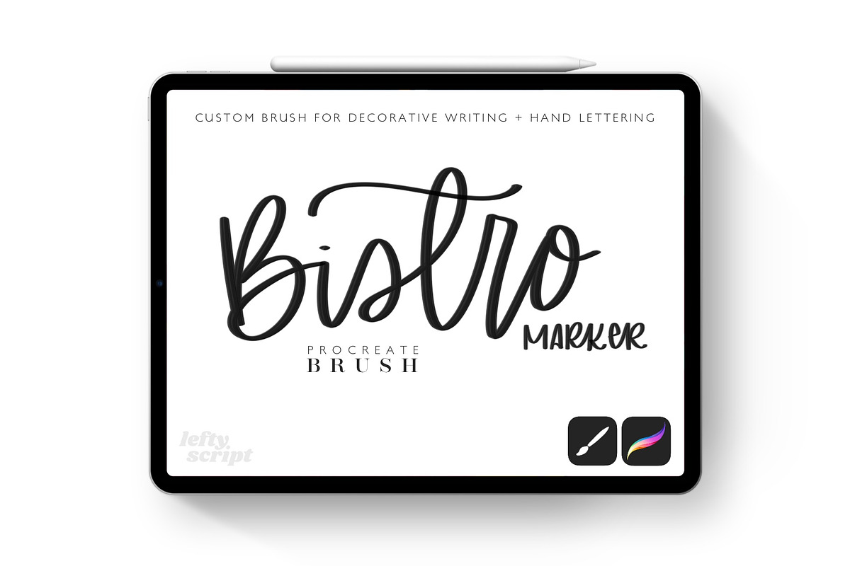 Bistro Markers 2.0 - Procreate Brush, a Brush Add-On by lefty.script (Photo 1 of 3)