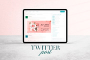 La Vie En Rose Social Media Pack, a Social Media Template by Touringxx Creative Studio (Thumbnail 6 of 8)