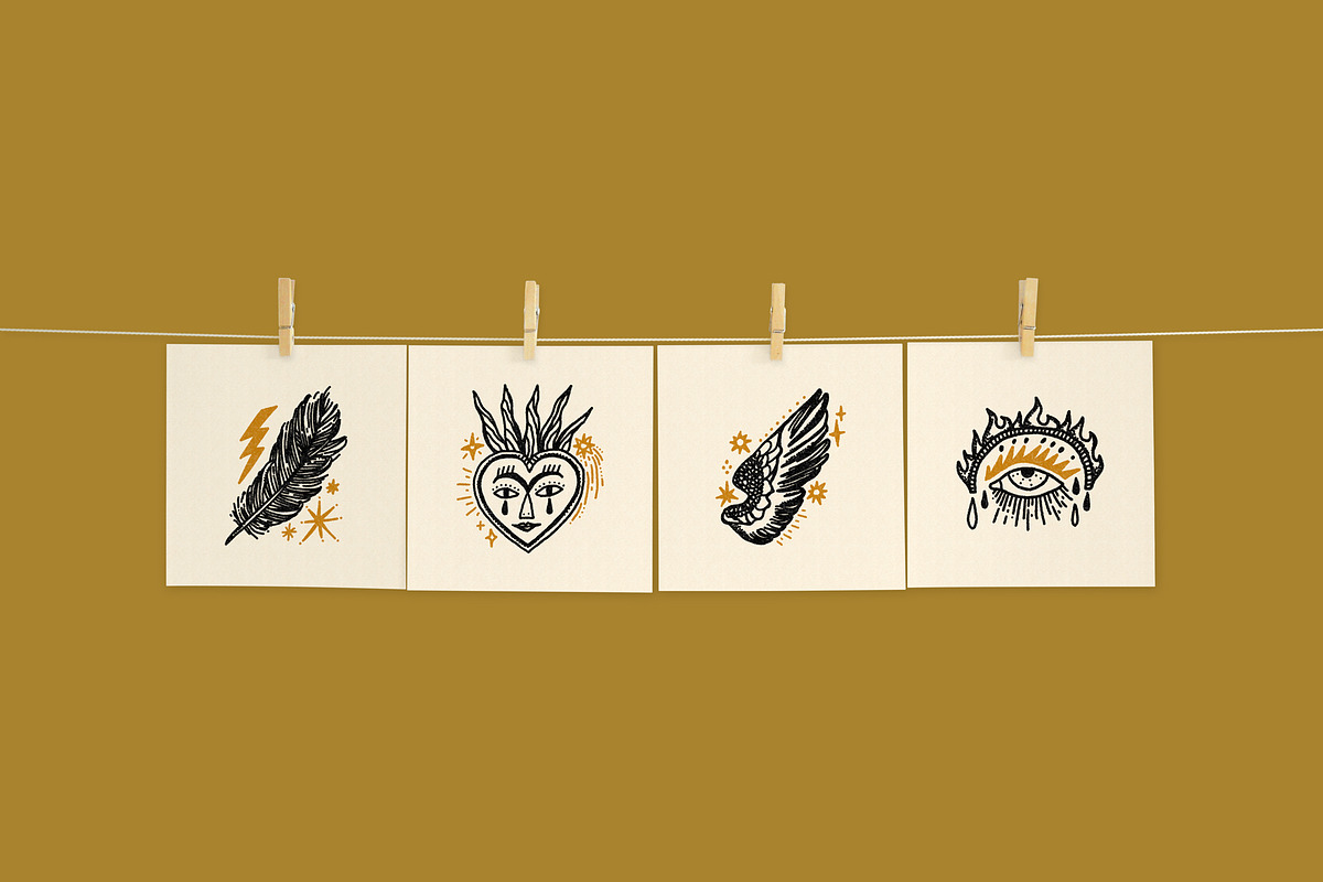 Halcon Libre Bundle, an Animal Illustration by Annie Konst (Photo 6 of 21)