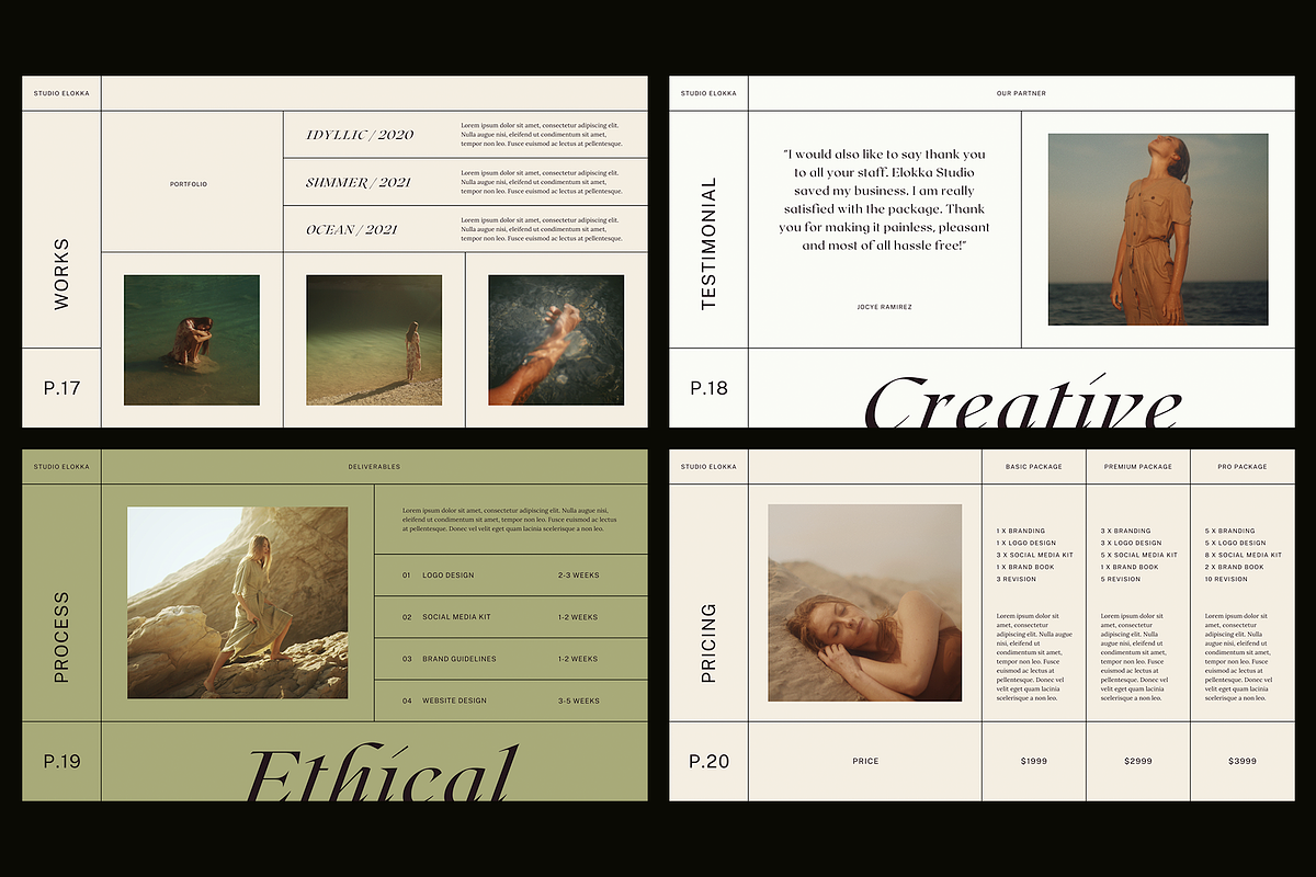 MODICA - Client Welcome Packet, a Presentation Template by Elokka Std. (Photo 10 of 12)
