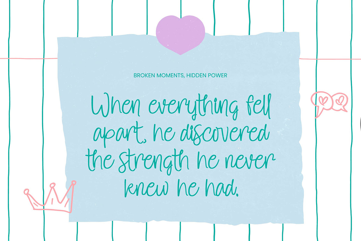 Holfing Notes Notes Handwritten, a Script Font by stylishtype.co (Photo 3 of 10)