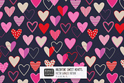 Valentine Sweet Hearts Pattern, a Pattern Graphic by Irina Ostapenko (Thumbnail 1 of 4)