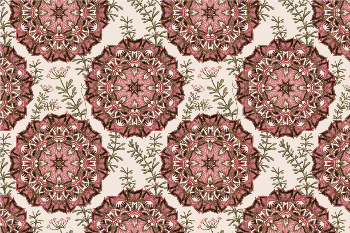 3 Floral Patterns, a Pattern Graphic by Sunny_Lion