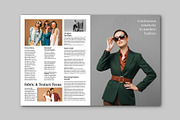 Fashion Magazine Brochure Design, a Magazine Template by Shajib Shikder (Thumbnail 2 of 7)