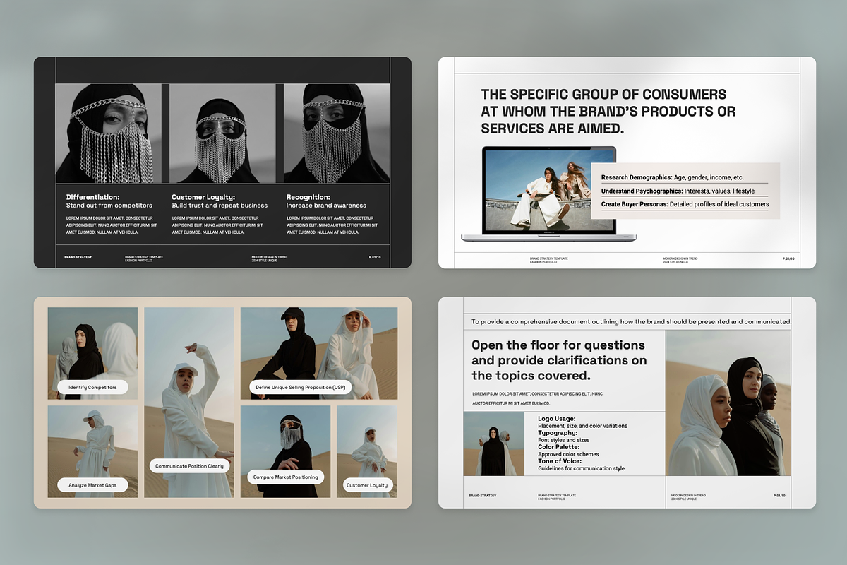 Brand Strategy Guide PowerPoint, a Presentation Template by SquidPixey (Photo 3 of 7)