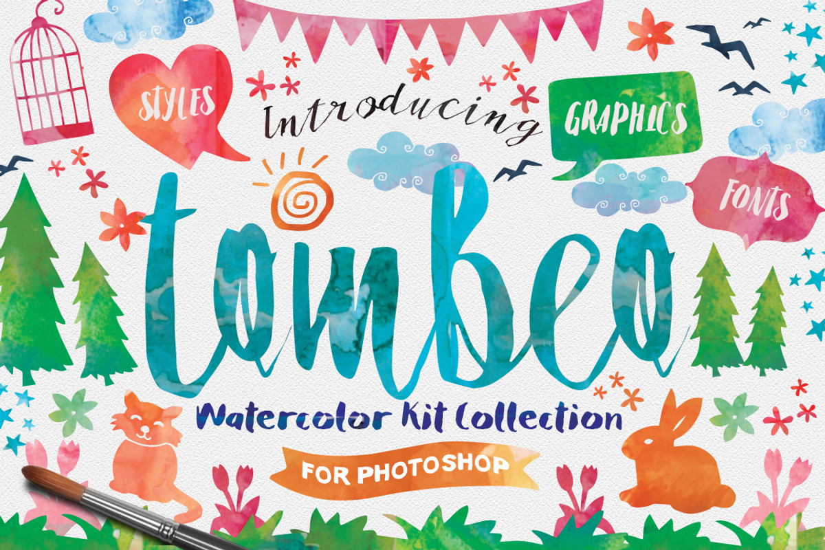 Tombeo Watercolor Kit Collection