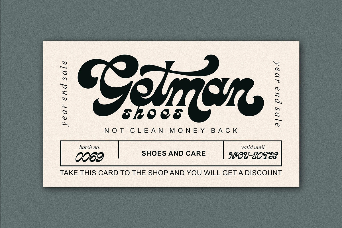 Eiutneck Script, a Script Font by ngene (Photo 4 of 8)