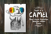 Fashion camel set, an Animal Illustration by TaPilipa (Thumbnail 1 of 5)