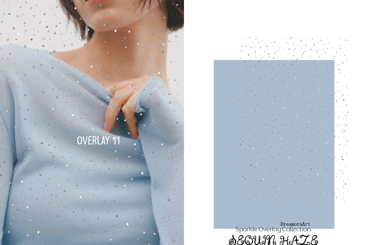 Sequin Haze: Sparkle PNG Overlays, a Texture Graphic by DreamoraArt (Photo 4 of 17)