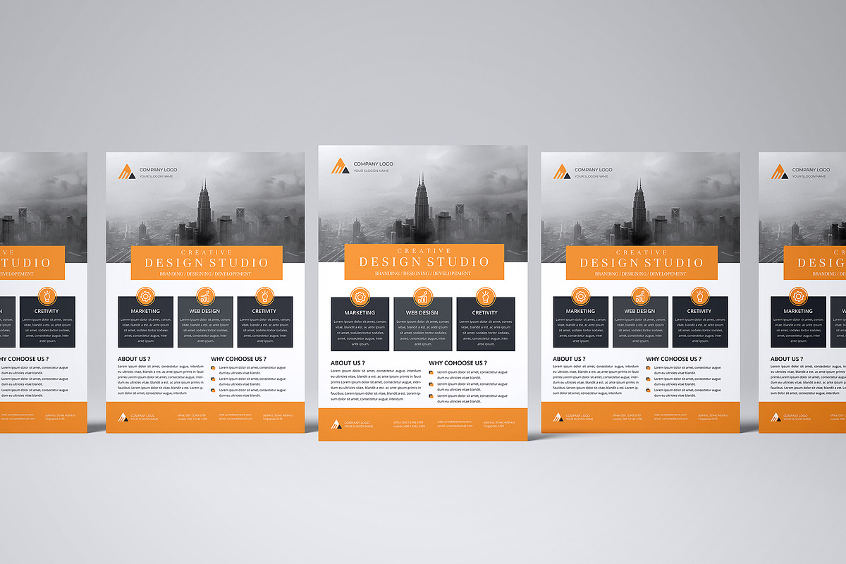 Corporate Business Flyer Template, a Flyer Template by Mazharul Islam (Photo 7 of 7)
