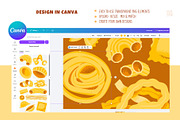 Italian Pasta | Hand-Drawn Pasta, a Food Illustration by vik.stock (Thumbnail 5 of 6)
