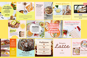 Bright Instagram Templates, a Social Media Template by Spark Design (Thumbnail 2 of 2)