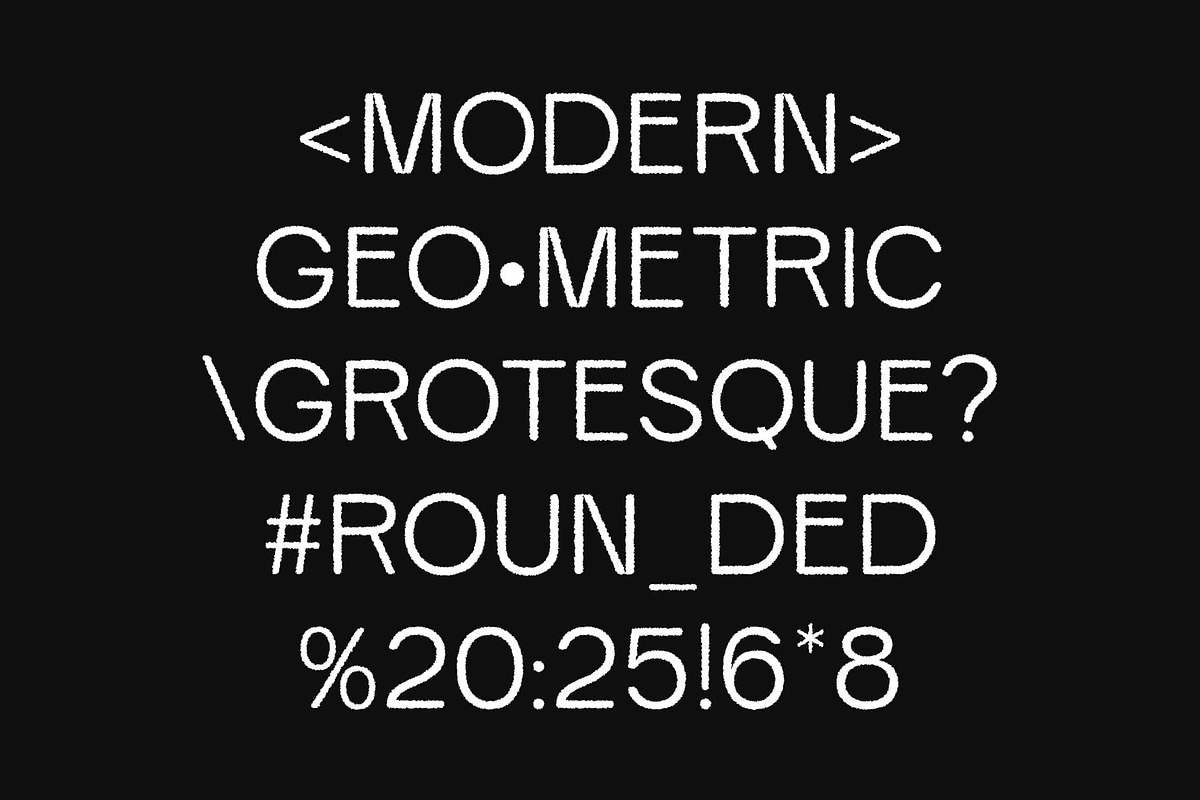 Ranberg Rounded Rough, a Sans Serif Font by Craft Supply Co. (Photo 5 of 8)