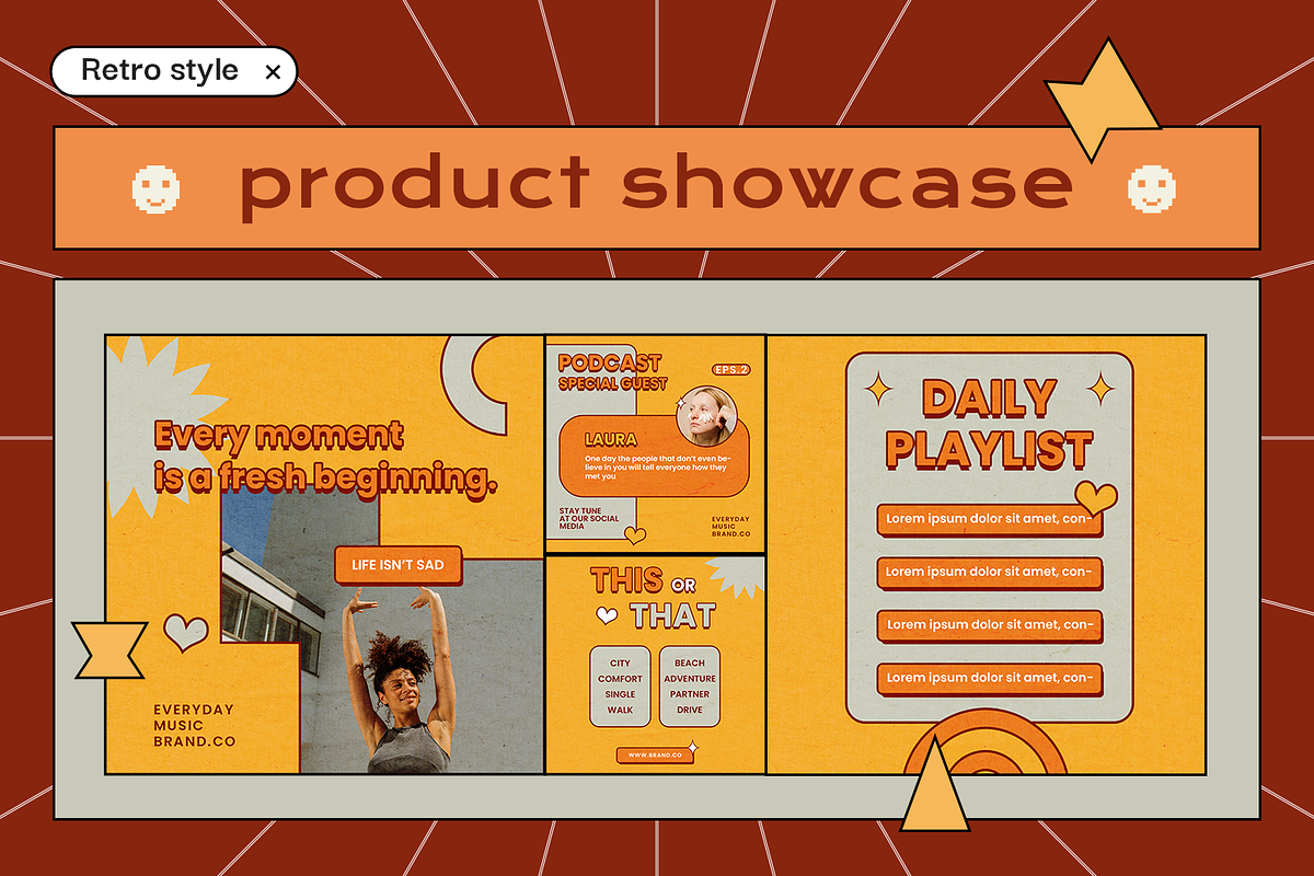 Cenal Post & Story Template, a Social Media Template by Creatchees.std (Photo 5 of 5)