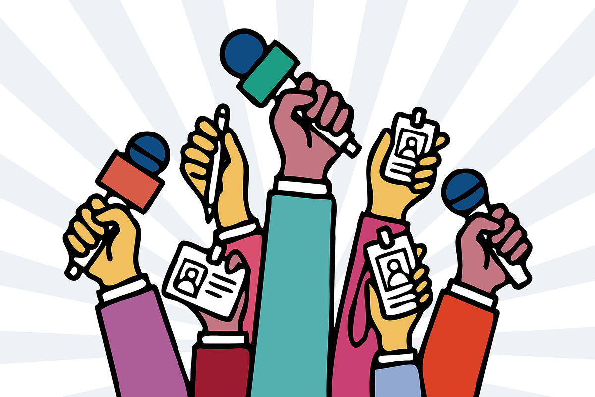 World Press Freedom Day Illustration, an Object Graphic by nandinigraphics (Photo 2 of 3)