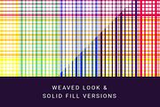 10 Rainbow Plaid Pattern Papers, a Pattern Graphic by Anne Elster Design (Thumbnail 3 of 4)