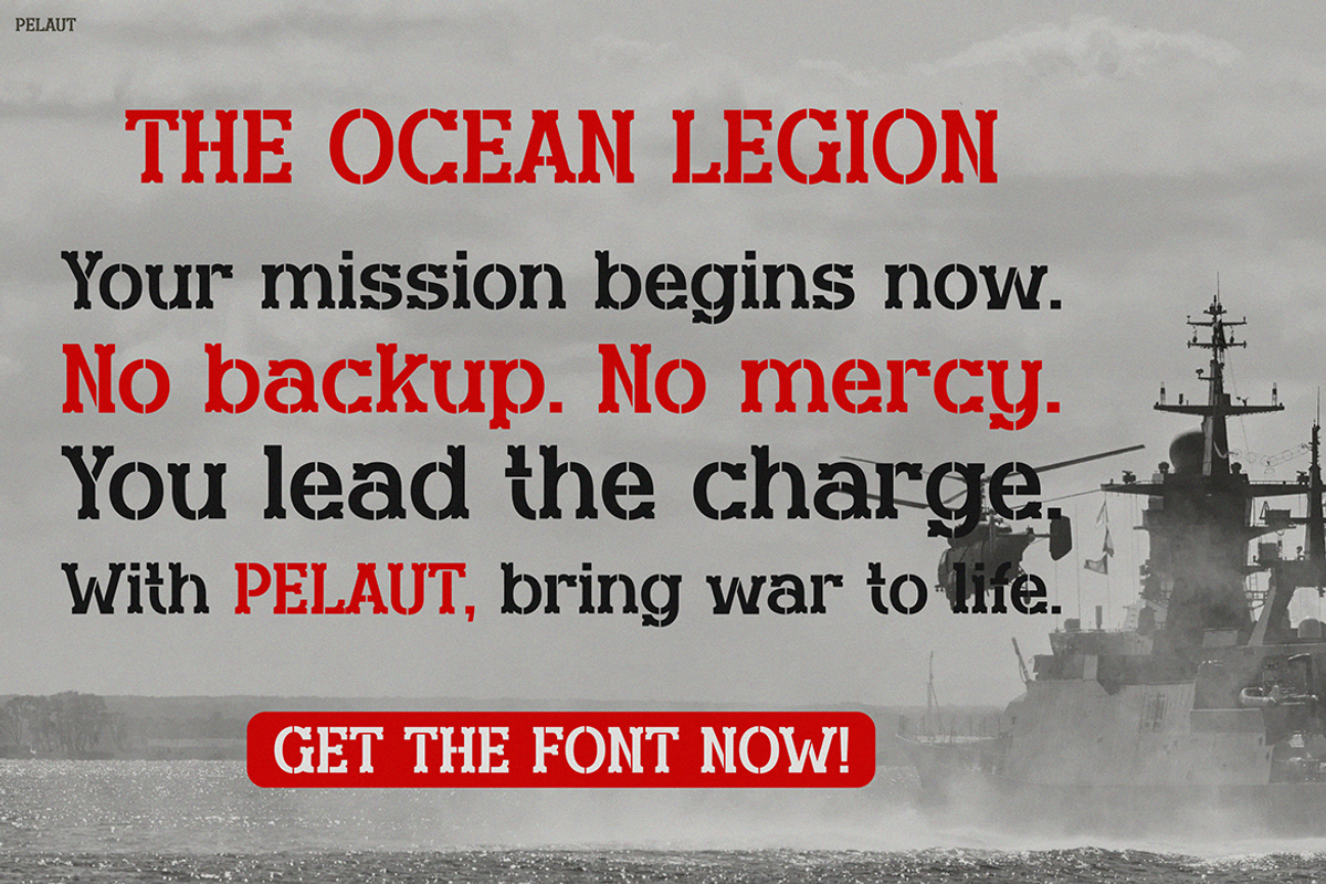 PELAUT, a Serif Font by Pinisi ART (Photo 8 of 10)