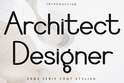 Architect Designer, a Sans Serif Font by FreshTypeINK (Thumbnail 1 of 8)