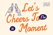 CS Alicent Stamp, a Script Font by Craft Supply Co. (Thumbnail 2 of 8)
