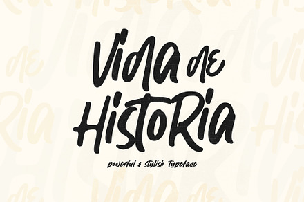 Vida de Historia - Stylish Typeface