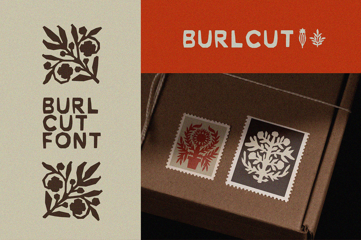 Burlcut Font - Latine & Cyrillic, a Handwritten Font by line & plane (Photo 12 of 13)