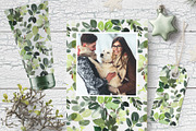 4-in-1 Watercolor Christmas Set, a Card Template by Karma (Thumbnail 13 of 34)