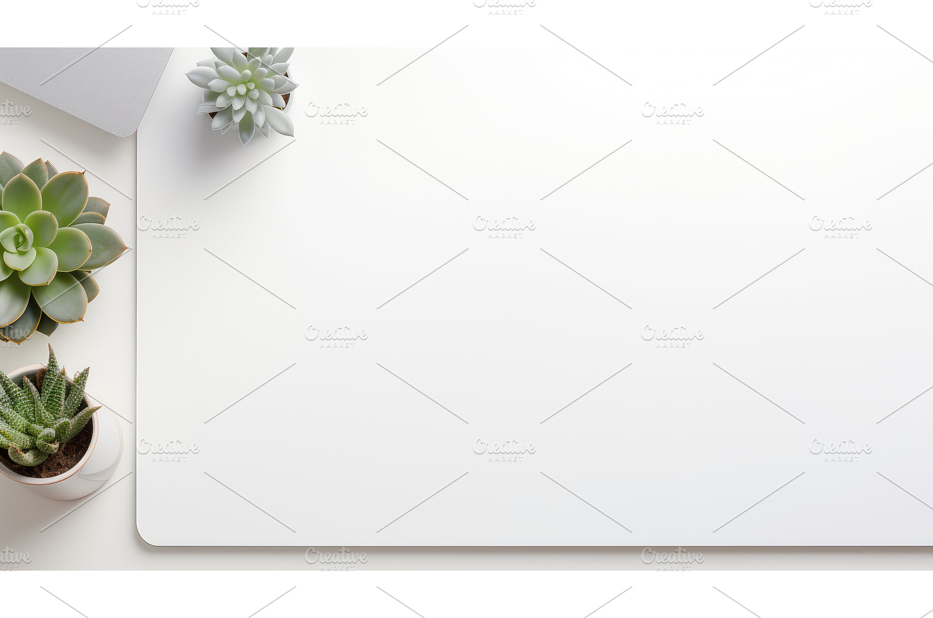 workspace white office flat lay ai, a Technology Photo by pikepicture