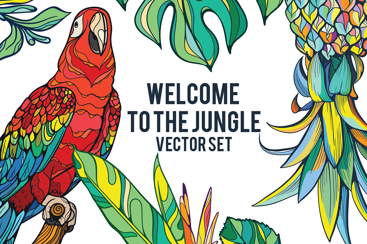 Welcome to the Jungle!, a Background Graphic by Purple Platypus (Photo 1 of 7)