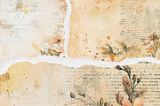 Floral Distressed Backgrounds, a Decorative Illustration by pictures for you (Thumbnail 22 of 36)