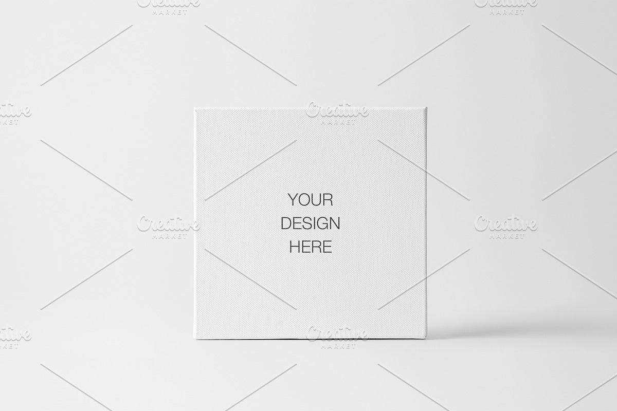 Square Canvas Mockup, a Household Mockup by Shablon (Photo 1 of 5)