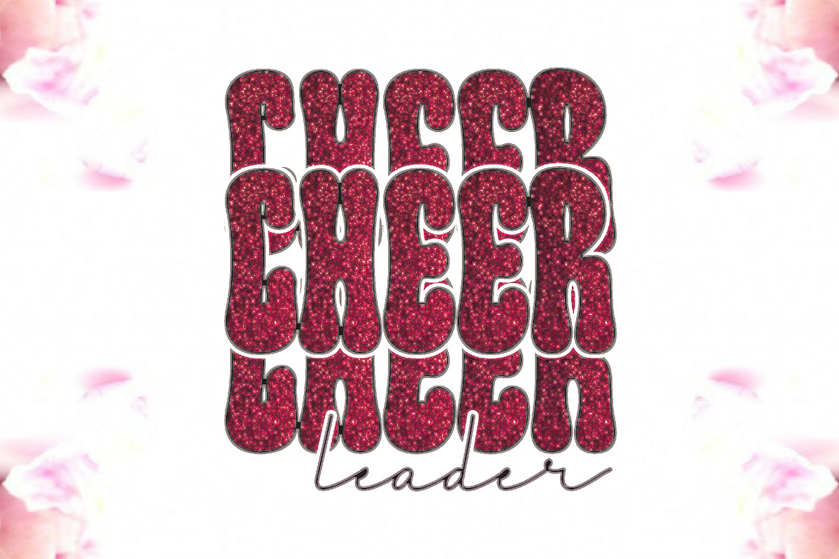 Cheer Sublimation Bundle, a Graphic by OK Design (Photo 4 of 9)