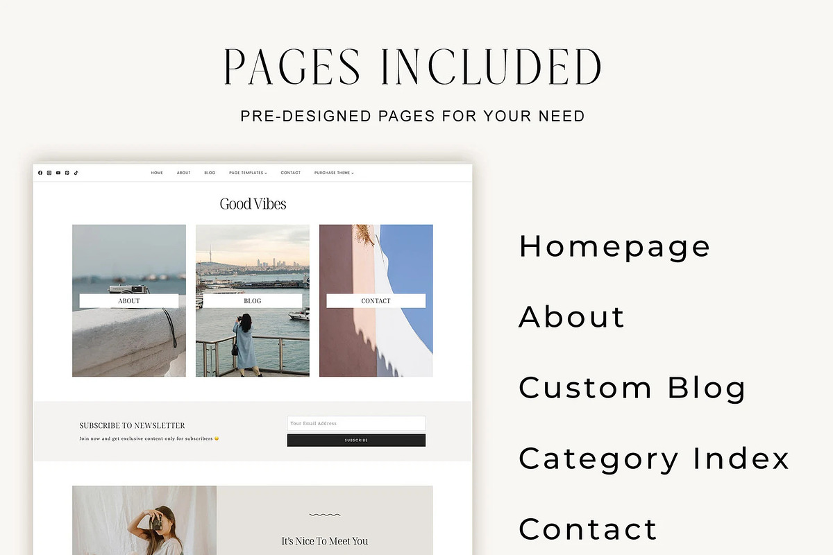 Lifestyle Blog Kadence child theme, a WordPress Template by Sky and Stars (Photo 3 of 4)