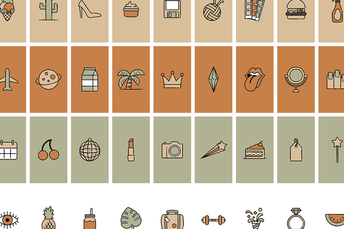 Cute Instagram Highlight Icon Bundle, an Icon by Pulpixel Design (Photo 20 of 24)