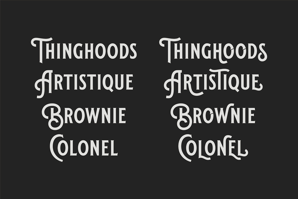 AIRFIELD - Vintage Typeface, a Serif Font by Havinkpen (Photo 8 of 8)
