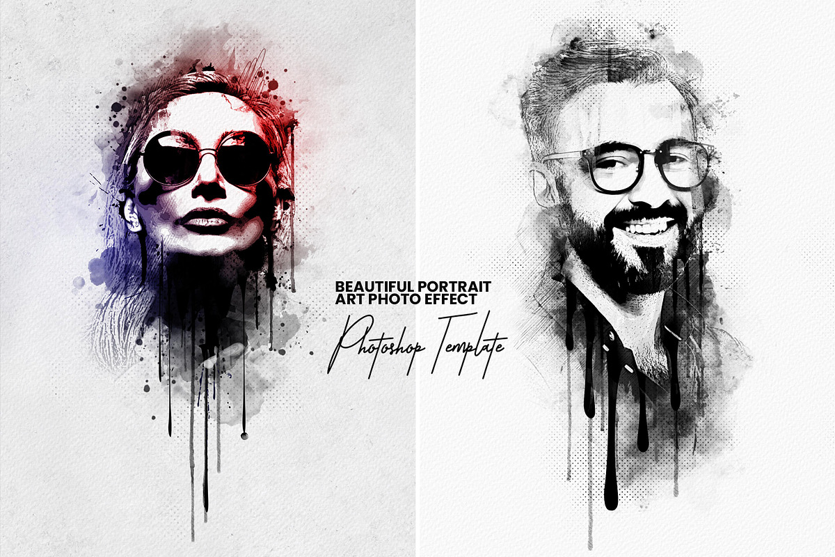 Beautiful Portrait Art Photo Effect, an Action Add-On by MRI STUDIO (Photo 1 of 18)