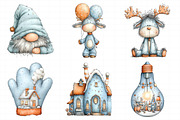 Whimsical Christmas Clipart, an Illustration by Daily.Designs (Thumbnail 3 of 4)