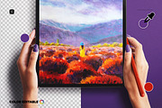 iPad Pro 12'' Mockup, Hands & Pencil, an iPad Mockup by Custom Scene (Thumbnail 4 of 7)