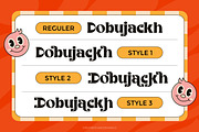 Longue Brishore - Retro Font, a Font by Flawless And Co (Thumbnail 5 of 10)