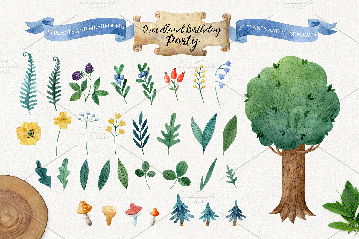 Woodland Birthday Party, an Animal Illustration by Natalia Fedorova (Photo 4 of 10)