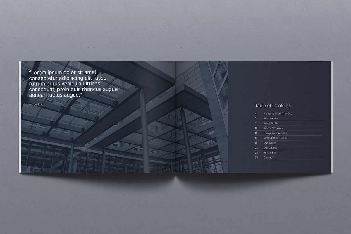 Kreatype Company Profile, a Brochure Template by Kreatype Studio (Photo 2 of 15)