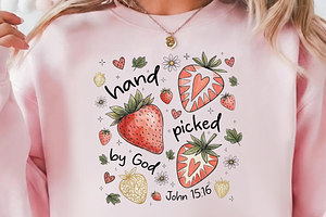 Hand Picked By God PNG, a Graphic by Vector Portal