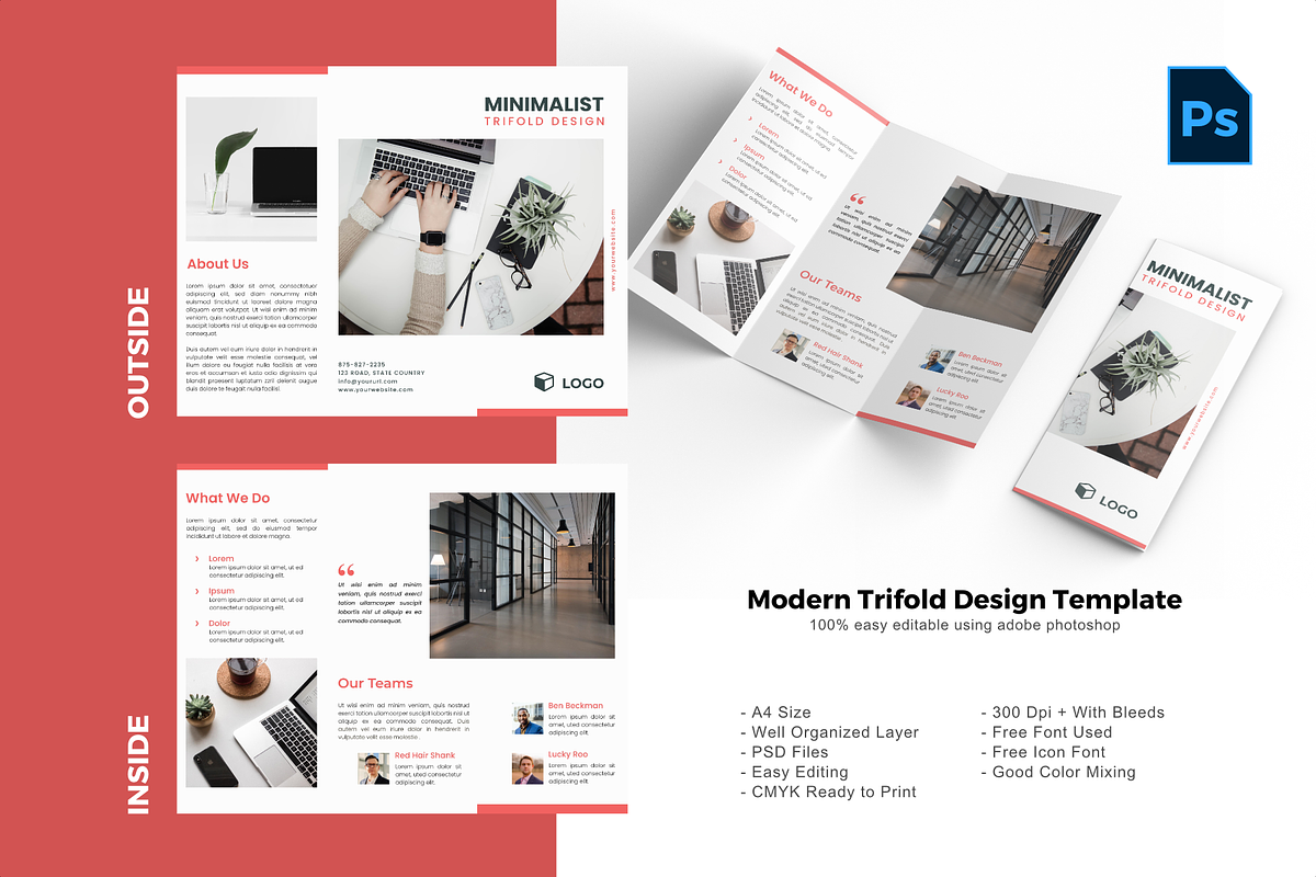 SALE | 36 BUNDLE TRIFOLD BROCHURE, a Brochure Template by rivatxfz (Photo 11 of 37)