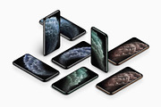 Phone 11 Pro - 20 Mockups Scenes, an iPhone Mockup by Asylab (Thumbnail 10 of 38)