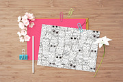 Coloring Pages New Collection, an Animal Illustration by Gulnara Sabirova (Thumbnail 5 of 6)