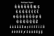 Golyath Blackletter Tattoo Font, a Blackletter Font by WhymoreArt (Thumbnail 13 of 14)