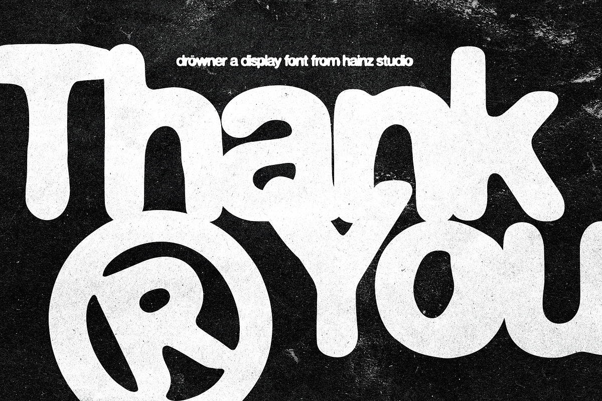 Drowner - Display Font, a Sans Serif Font by Hainz Studio (Photo 11 of 11)