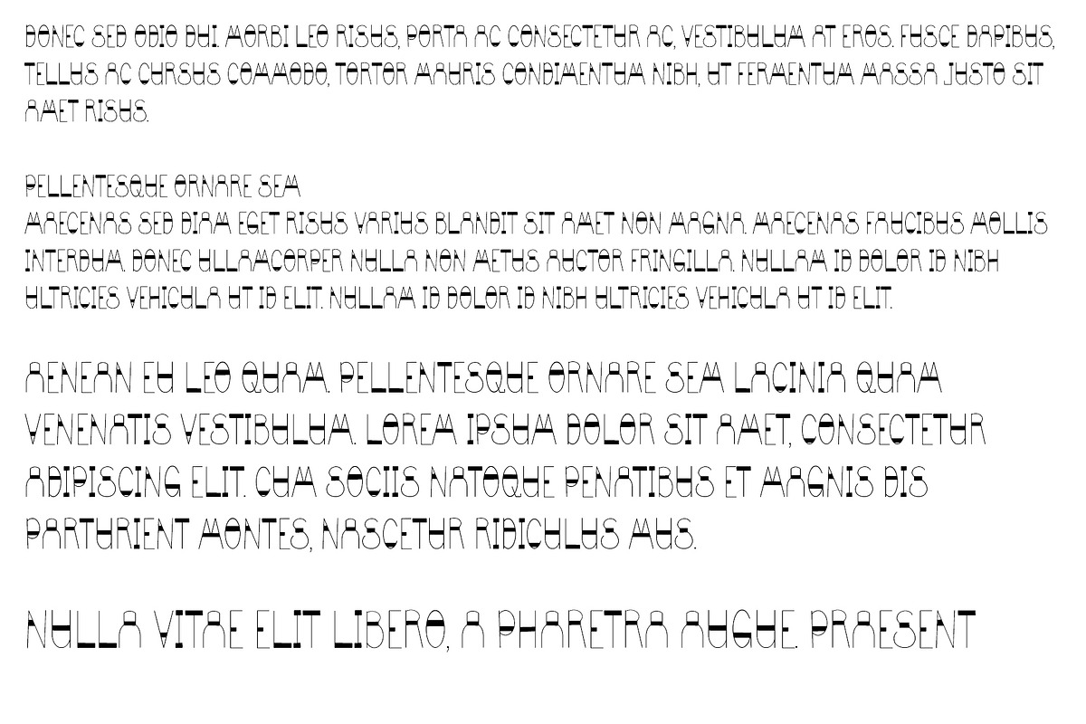 Display Typeface Ribbons Upper Case, a Script Font by PageLightStudios (Photo 4 of 5)